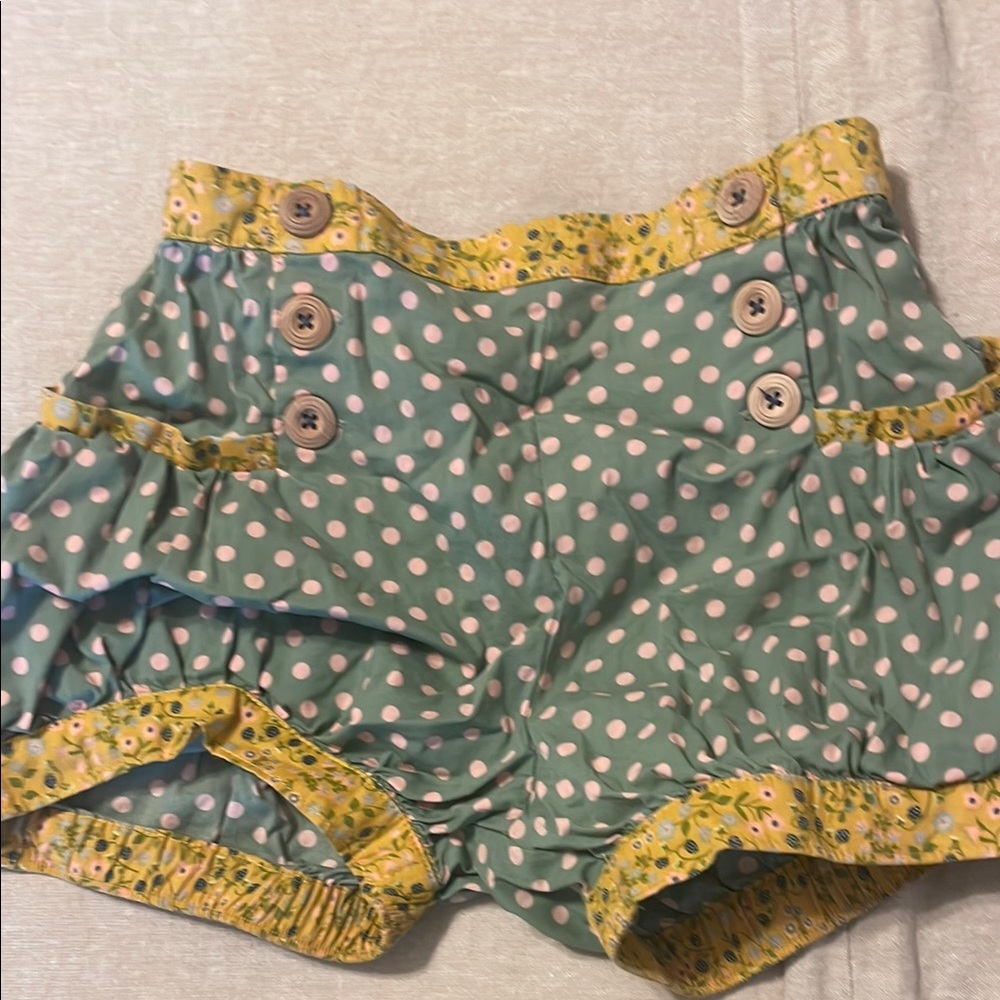Matilda Jane Green and Pink Casual Shorts